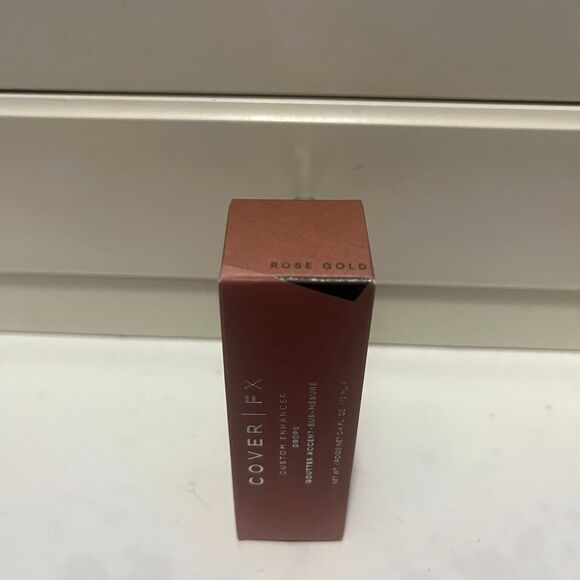 Cover FX Custom Enhancer Drops in Rose Gold NWB - Picture 9 of 12